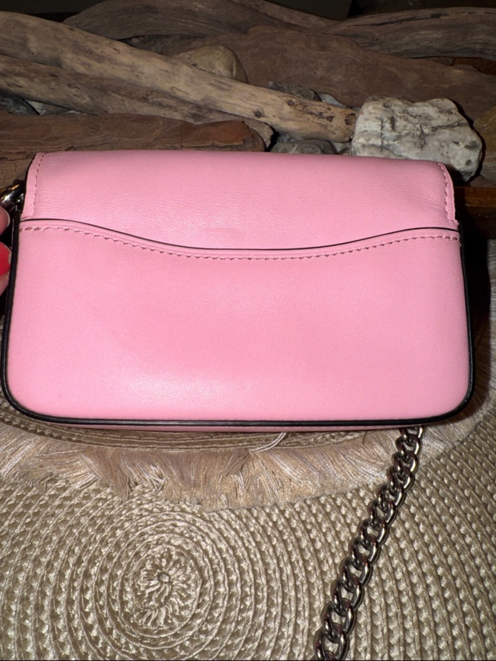 Coach 1941 Collection Pink Multi-Accent Chain Shoulder Bag - Picture 8 of 9